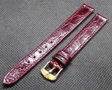 CINTURINO UNIVERSAL GENEVE lady COCCO con FIBBIA ORIGINALE NUOVO NOS