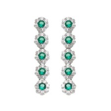 Orecchini Ottaviani rodiati