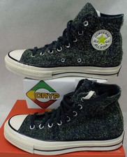 Womens 10.5 Converse Chuck 70 Hi Green Seaweed Hairs Shoes $90 172146C Mens 8.5