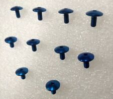 VITE ERGAL BLU TESTA BOMBATA M5 L10 DELLA LIGHTECH TTLEI 003510B 10 PEZZI