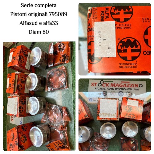Serie completa pistoni alfa - completa,