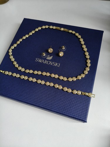 Swarovski angelic set oro - swarovski, con