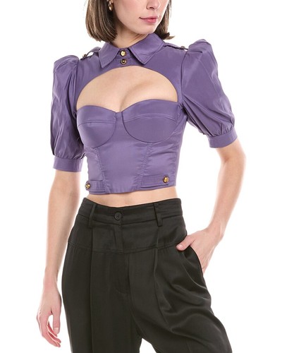 Elisabetta franchi crop - elisabetta, top