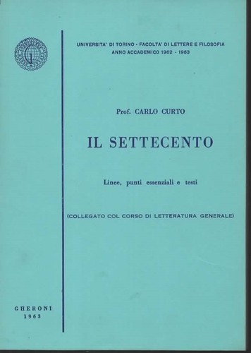 Libro curto settecento - curto, il