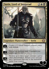 Sorin, Signore di Innistrad M Commander: Le Caverne Perdute di Ixalan 289 Nuovo con etichette MTG Magi