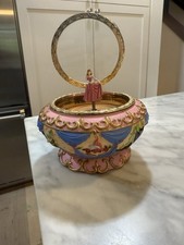 Disney La Bella Addormentata Aurora Music Box Rosa Raro