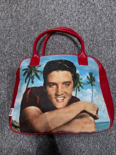 Elvis red bowling - bag, 12"