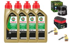 Tagliando Yamaha XVS A MIDNIGHT STAR 950 Castrol 10W40 filtro olio aria candele 