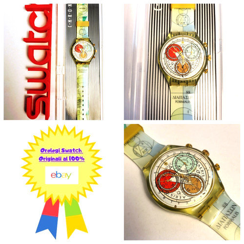 Swatch chrono nuovo nos - swatch,