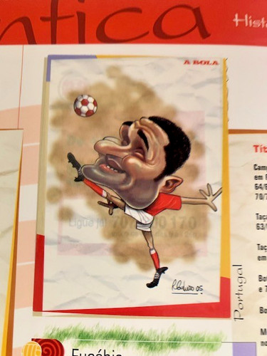 Eusebio caderneta bola - eusebio, a