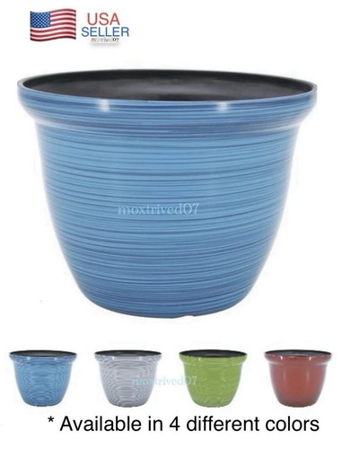Fioriera decorativa blu - blu, 7"