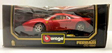 FERRARI GTO (1984) scala 1:18 della BBURAGO con scatola cod.3027