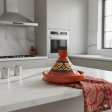 Tajine M 22 cm in Terracotta