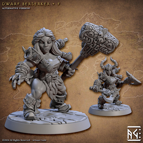 Berserker nano barbaro - f, /