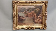 Antico quadro paesaggio - antico, quadro"paesaggio