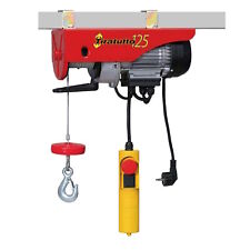 Paranco Elettrico Tiratutto L'Europea Kg125 100/200 Kg  Elettrocarrucola 12 Mt