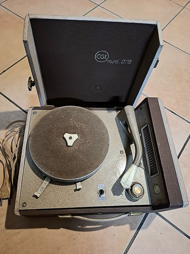 Giradischi vintage cge - vintage,