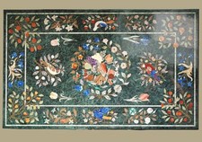 Piano Tavolo In Marmo Verde