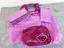 BORSA RIPIEGHIEVOLE PORTAFOGLIO HELLO KITTY + ASTUCCIO MANICURE