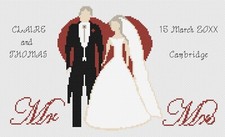 Punto Croce Matrimonio Kit