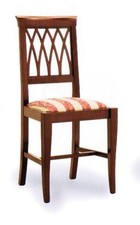 SEDIA IN LEGNO CON SEDUTA