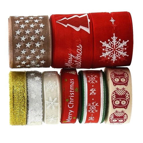 Nastri grosgrain natalizi - 9,