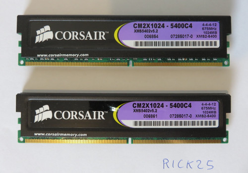 Mémoire corsair xms2 - mémoire,