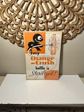 Rara insegna di carta Orange