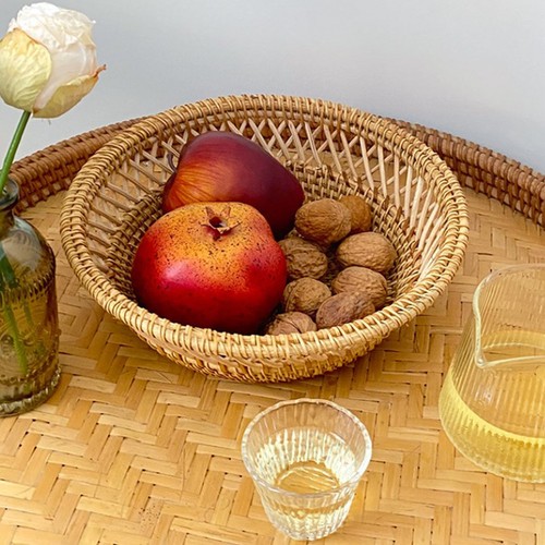 Cesto frutta tessuto piccolo - frutta,