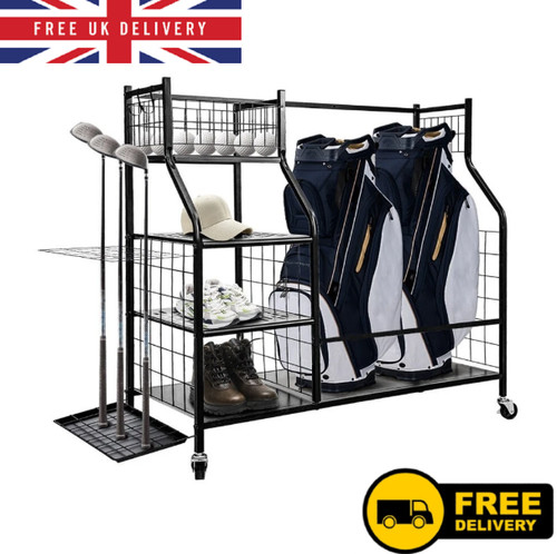 Golf storage organizer - golf, stand