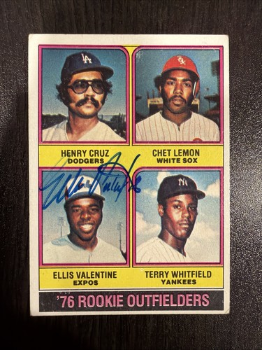 Ellis valentine 1977 topps - ellis,