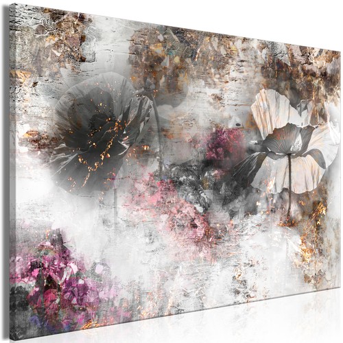 Effetto pietra fiori - , astratto