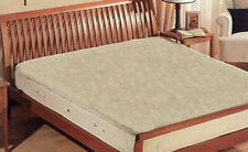 Coprimaterasso o Federe Pura Lana Merinos Agnellato Nuova Zelanda 500 grsm 