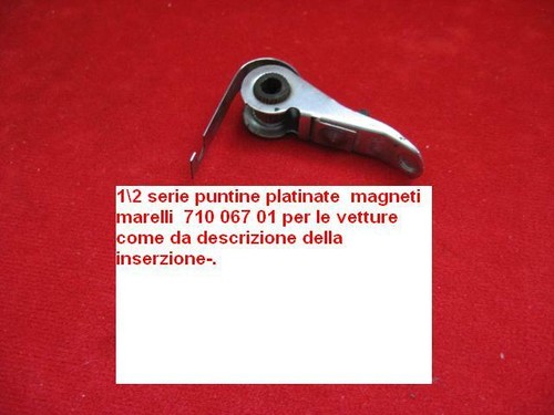 Puntine platinate - puntine,