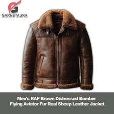 Giubbotto Uomo RAF Marrone