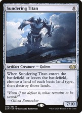 MTG SUNDERING TITAN EXC  -