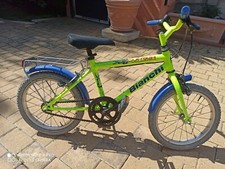 Bici bimbo 16" Azienda Bianchi color Giallo/blu