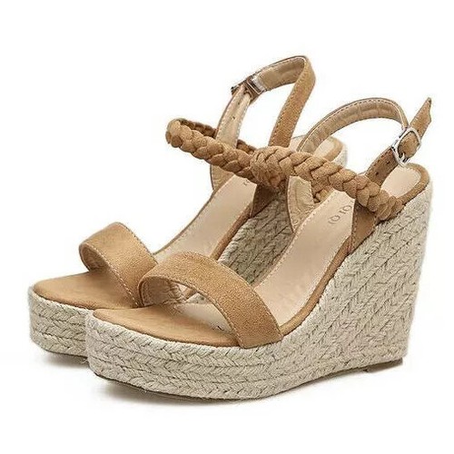 Sandali eleganti tacco zeppa