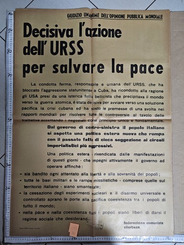 Manifesto viterbo 1962 - manifesto,