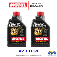2 LT MOTUL GEAR COMPETITION 75W140 OLIO CAMBIO DIFFERENZIALE 100% SYNTH API GL-5