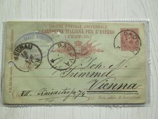 cartolina postale italia regno