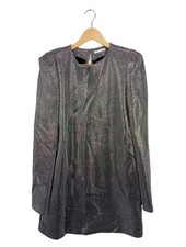 H&M Abito da sera Donna Abito Taglia IT 44 argento stile casual