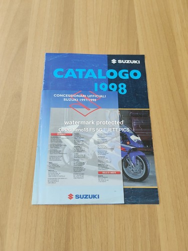 Suzuki moto catalogo brochure - moto,