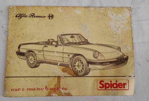 Alfa romeo spider 1986 - alfa,