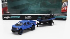 1/64 MAISTO - FORD USA - F-150 SVT RAPTOR PICK-UP WITH BASS BOAT AND 11368-03