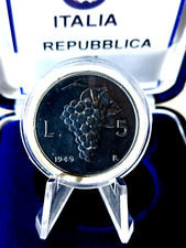 ITALIA REPUBBLICA 5 LIRE 1949
