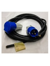 Cavo luci 3 poli da 2,5 mm con Presa/spina CEE Gewiss monofase 16 A. Lunghezza c