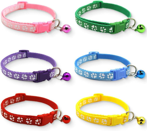 Collare gatto 6pezzi - collare,