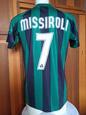 Maglia Sassuolo Sportika match worn Missiroli n.7 Shirt vintage Maillot Trikot