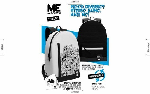 Zaino reversibile my - zaino, me